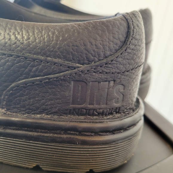 Dr. Martens Norfolk Black Leather Slip On Slip Resistant Shoes Men Sz 7 Ladies 8 - Picture 7 of 12